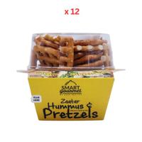 Smart Gourmet Zaatar Hummus and Pretzels, 12X140G