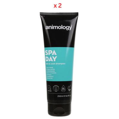 Animology Spa Day Skin & Coat Dog Shampoo 250ml Pack Of 2