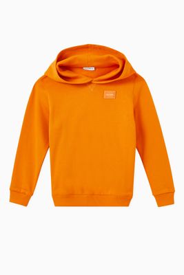 Logo Plate Hoodie in Jersey Logo Plate Hoodie in Jersey