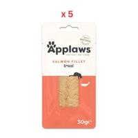 Applaws Salmon Fillet Cat Treats 30g Pack Of 5