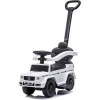 Mercedes G-Wagon 3 in 1 Push Car Ride On Car - White (UAE Delivery Only)