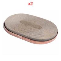 Zee Cat Light Coral Cat Scratcher (Pack Of 2)