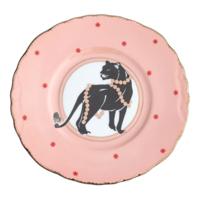 Yvonne Ellen Christmas Panther Plate - thumbnail