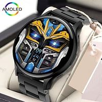2023 NFC Smart Watch AMOLED 466466 HD Screen Heart Rate Bluetooth Call IP68 Waterproof SmartWatch For Android iOS Phone miniinthebox - thumbnail