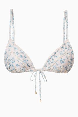 Porcelain String Bikini Top Porcelain String Bikini Top