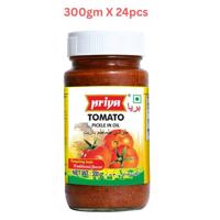Priya Tomato Pickle In Oil 300G (Pack of 24)