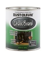 RustOleum Chalkboard Brush On Paint Black 30Oz