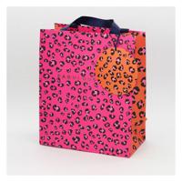 Belly Button Designs Leopard Print Portrait Bag - Pink - thumbnail