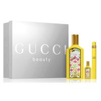 Gucci Flora Gorgeous Orchid 3Pcs (W) Edp 100Ml + Edp 5Ml + Edp 10Ml Set