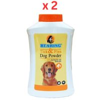 Bearing Flea & Tick Dog Powder- 150g (Pack of 2)