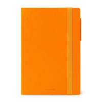 Legami Medium Weekly Diary with Notebook 18 Month 2022/2023 (12 x 18 cm) - Mango