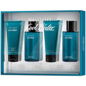 Davidoff Cool Water (M) Set Edt 75Ml + As 75Ml + Sg 75Ml + Asb 75Ml