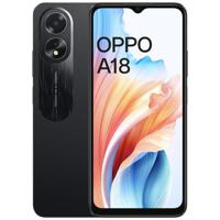 Oppo A18, 4G, 128GB, 4GB, Glowing Black