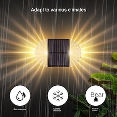 LED Solar Wall Lamp Shell-Shape Outdoor Waterproof Courtyard Fence Lamp Garden Wall Lamp Household Outdoor Light Controlled Street Lamp Lightinthebox LED Solar Wall Lamp Shell-Shape Outdoor Waterproof Courtyard Fence Lamp Garden Wall Lamp Household Outdoor Light Controlled Street Lamp Lightinthebox