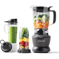 NutriBullet Full Size Blender Combo 1200 Watts 9 Piece Set - Dark Grey (NBC-1110DG)