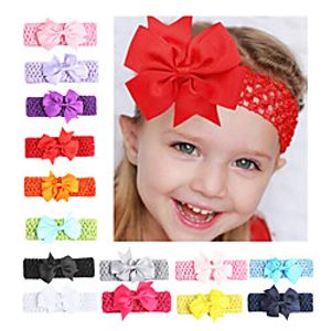 Kids Baby Girls' New Hair Accessories Children's Broadband Bow Hairband Baby Photo Headband Headwear Wholesale Foreign Trade Lightinthebox
