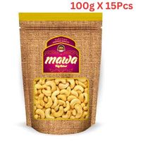 Mawa Roasted Salted Cashews 100g (Pack of 15)