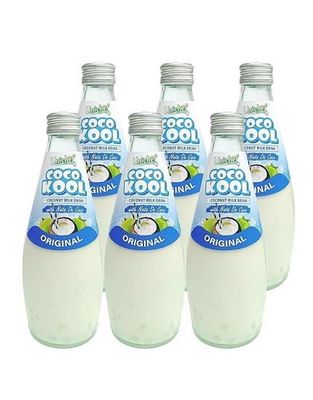 Unichef Coco Kool Coconut Milk Drink with Nata De Coco Original 290Ml (Pack Of 6)