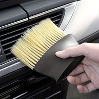 2pcs Car Interior Soft Bristle Brush: Dashboard Gap Dust Remover, Interior Cleaning Wizard, Air Vent Cleaner Lightinthebox