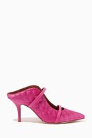 Maureen 70 Mules in Quilted Satin Maureen 70 Mules in Quilted Satin