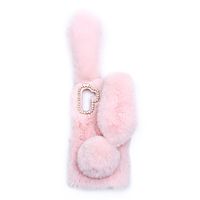 Phone Case For Samsung Galaxy Back Cover Note 9 Note 8 Galaxy Note 10 Note 10  Rhinestone Plush TPU miniinthebox - thumbnail