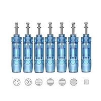 10pcsbox Dr Pen A9 Needle Cartridges 18pin 36pin 42pin Round Nano Silicone Nano Lightinthebox - thumbnail