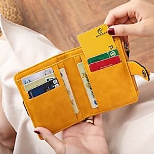 Credit Card Holder Wallet Genuine Leather Name Card Holder Luxury with Magnetic Shut Single Compartment for Women Men miniinthebox