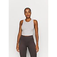 layering crop tank - top - grey marle Lightinthebox - thumbnail