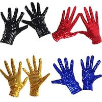Evening Gloves Gloves Retro Vintage 1980s Polyester For Disco Cosplay Carnival Men's Women's Costume Jewelry Fashion Jewelry Lightinthebox - thumbnail