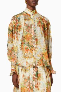 Sylvia Blouse in Hemp