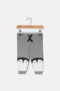 Toddler Boys Penguin Jogger Pants  Mid Pewter Heather