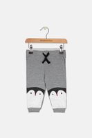 Toddler Boys Penguin Jogger Pants  Mid Pewter Heather - thumbnail