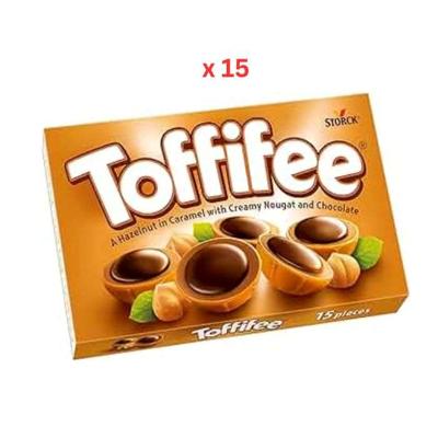 Storck Toffifee Hazelnut in Caramel with Creamy Nougat and Chocolate 15x 200g
