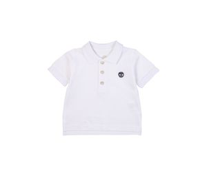 Toddlers Girls Embroidered Logo Polo  White
