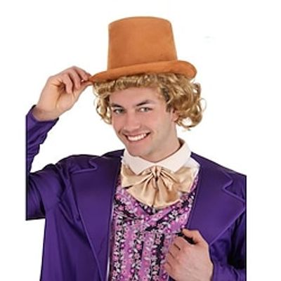 Willy Wonka and the Chocolate Factory Willy Wonka Wig for Men Carnival Wigs Lightinthebox