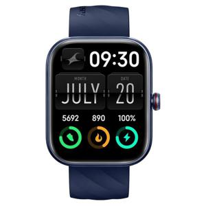 Fastrack Kruz+ 4.85 cm Super HD Display with Functional Crown and Single Sync BT Calling Smart Watch for Unisex| 38104PP04