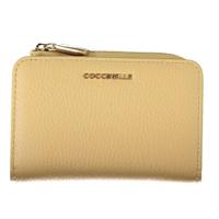 Coccinelle Beige Leather Wallet - CO-29282