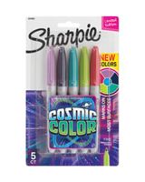 Sharpie Permanent Markers Cosmic Color Fine Point Pack of 5 - thumbnail