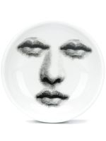 Fornasetti face print ashtray (12cm) - White - thumbnail
