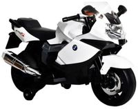 Megastar Licensed 12V Ride On BMW Bike Junior Rider Electric Motorcycle For Kids - Blue - thumbnail