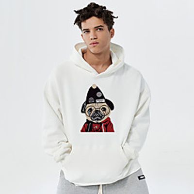 Unisex Hoodie Cartoon Print Casual Casual Hoodies Sweatshirts  Blue Yellow Khaki Lightinthebox