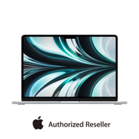 Apple 13-inch MacBook Air M2 chip| 8GB RAM| 256GB SSD with 8-core CPU and 8-core GPU| Silver| English/Arabic Keyboard| MLXY3AB/A