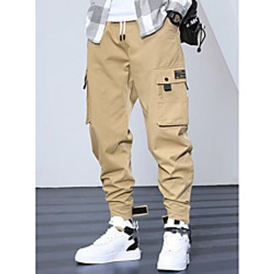 Men's Cargo Tactical Cargo Pants Solid Colored Full Length Black Army Green Khaki Rainbow Gray miniinthebox Men's Cargo Tactical Cargo Pants Solid Colored Full Length Black Army Green Khaki Rainbow Gray miniinthebox