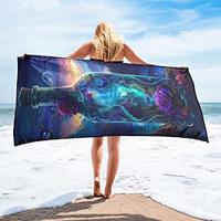 Beach Towel Summer Beach Blankets 100% Micro Fiber Magic Wonderland Series Soft Breathing Comfy Blankets Lightinthebox - thumbnail