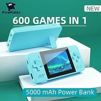 POWKIDDY Q35 Handheld Game Console 5000mAh Mobile Power Supply 8 Bit Game Cheap Children's Gifts Av Out Support Two Players Lightinthebox - thumbnail