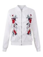 Casual Embroidery Women Jackets