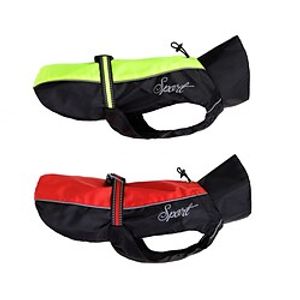 Cat Dog Rain Coat Patchwork Fashion Leisure Party Dailywear Dog Clothes Puppy Clothes Dog Outfits Waterproof Red Costume for Girl and Boy Dog Polyester 9XL miniinthebox