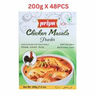 Priya Chicken Masala Powder 200g Pack of 48