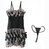 Flower Nightdress Lace Temptation Bodydoll Sleepwear