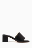 The Band Mule Sandals in Calfskin The Band Mule Sandals in Calfskin